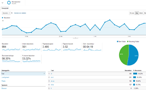 Google analytics beeld