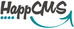 HappCMS website builder + CMS Logo klein