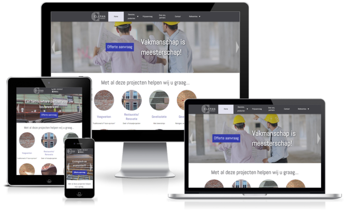 Happit webdesign : project GCT Slaapcomfort