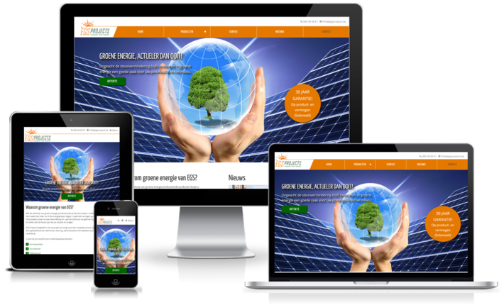 Happit webdesign : project GCT Slaapcomfort